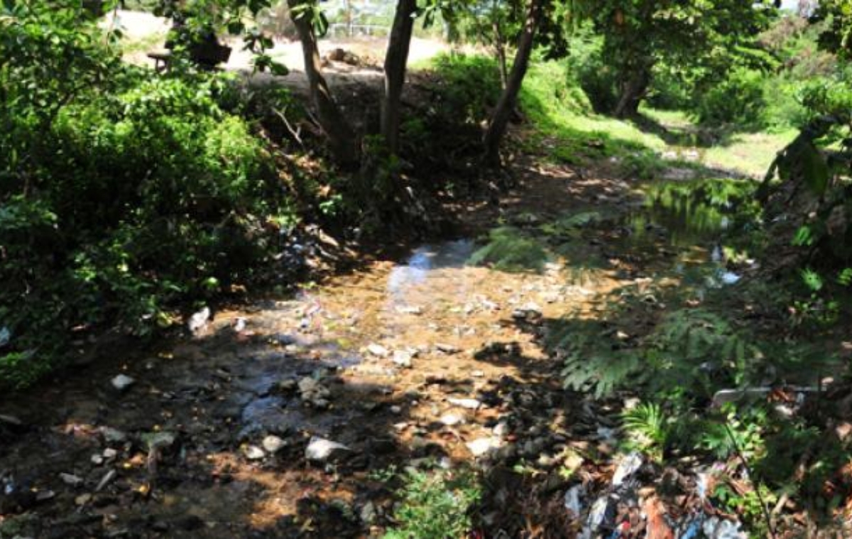 Canalización arroyo jardín botánico de Barranquilla