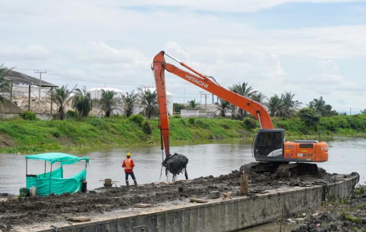 Canalizacion caño de la auyama